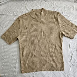 Vintage Women’s ESPRIT L/G Wool Blend Short Sleeve Turtleneck Sweater L EUC